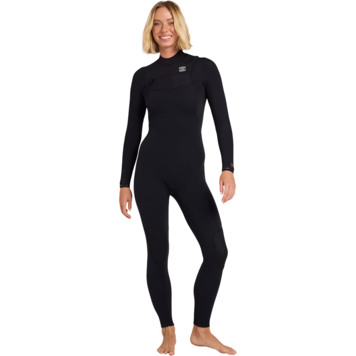 2026 Billabong Womens Furnace Revo 5/4mm Chest Zip Wetsuit ABJW100243 - Black
